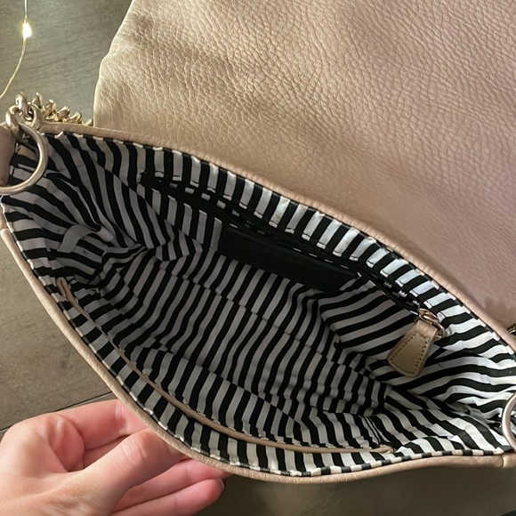 Small Nude Charming Charlie Crossbody - Picture 7 of 12